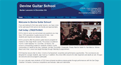 Desktop Screenshot of guitar-lessons-encinitas.com